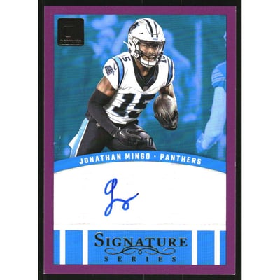 2024 Donruss Signature Series Purple #14 Jonathan Mingo