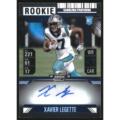 2024 Panini Contenders Optic #107 Xavier Legette AU