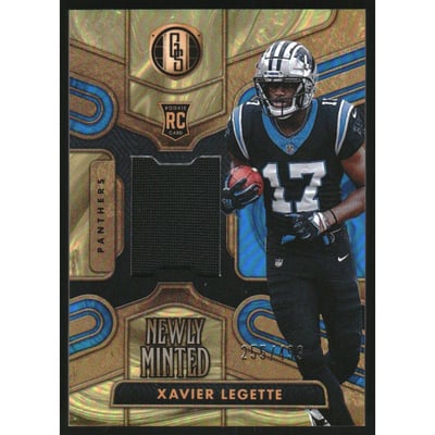 2024 Panini Gold Standard Newly Minted Memorabilia #8 Xavier Legette