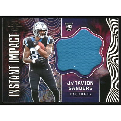 2024 Panini Illusions Instant Impact Jerseys #40 Ja'Tavion Sanders