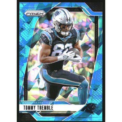 2024 Panini Prizm Prizms Blue Ice #40 Tommy Tremble
