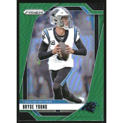 2024 Panini Prizm Prizms Green #37 Bryce Young