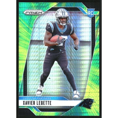 2024 Panini Prizm Prizms Hyper #398 Xavier Legette
