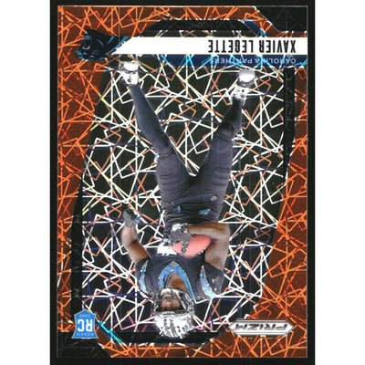 2024 Panini Prizm Prizms Lazer #398 Xavier Legette