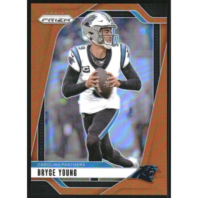 2024 Panini Prizm Prizms Orange #37 Bryce Young