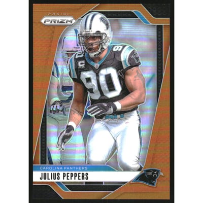 2024 Panini Prizm Prizms Orange #43 Julius Peppers
