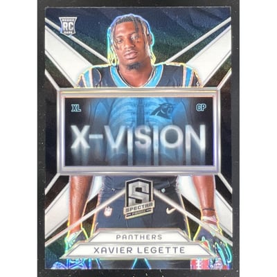 2024 Panini Spectra X-Vision #XV-XLE Xavier Legette RC /125