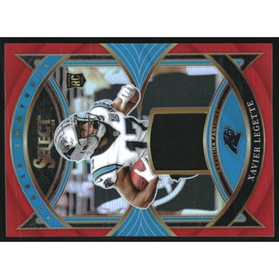 2024 Select Rookie Swatches Prizm Red #7 Xavier Legette