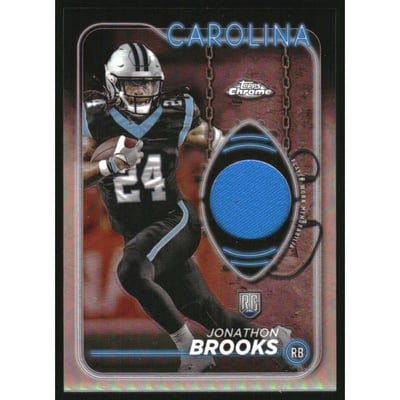 2024 Topps Chrome Rookie Relics #CRRJB Jonathon Brooks