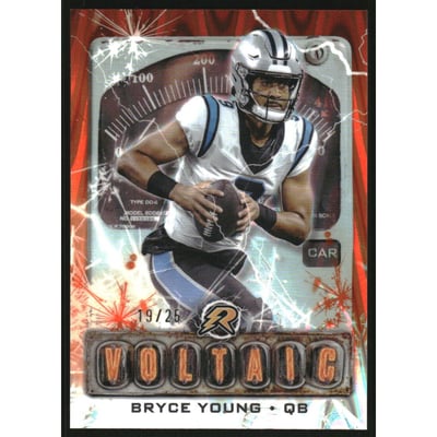 2024 Topps Resurgence Voltaic Orange Power Surge #V4 Bryce Young