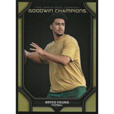 2024 Upper Deck Goodwin Champions Black and Gold #P5 Bryce Young