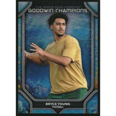 2024 Upper Deck Goodwin Champions Platinum Aquamarine #P5 Bryce Young