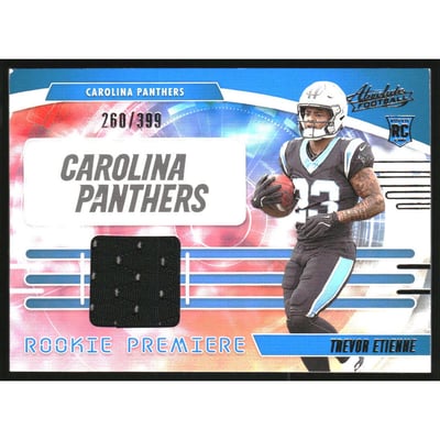 2025 Absolute Rookie Premiere Materials #37 Trevor Etienne