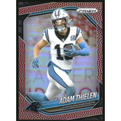 2025 Panini Prizm Prizms Pigskin #189 Adam Thielen