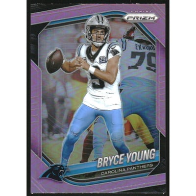 2025 Panini Prizm Prizms Pink #5 Bryce Young