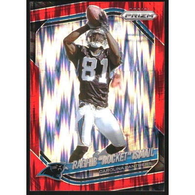 2025 Panini Prizm Prizms Red Flash #86 Rocket Ismail