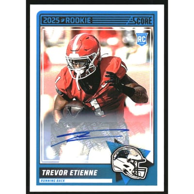 2025 Score Rookie Signatures #51 Trevor Etienne