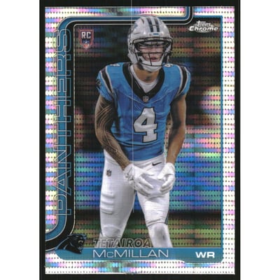 2025 Topps Chrome Pulsar Refractors #326 Tetairoa McMillan