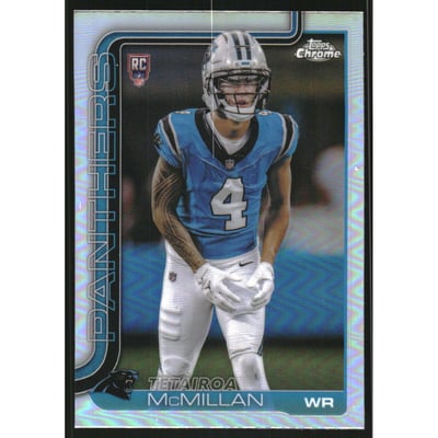2025 Topps Chrome Refractors #326 Tetairoa McMillan