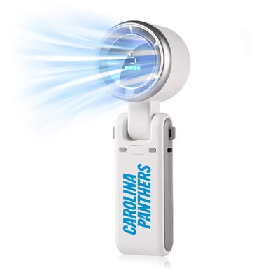 Carolina Panthers ActionHeat AlphaCool Rechargeable Handheld Fan