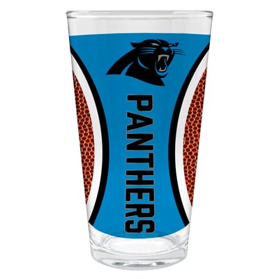Carolina Panthers 16oz. Game Ball Pint Glass