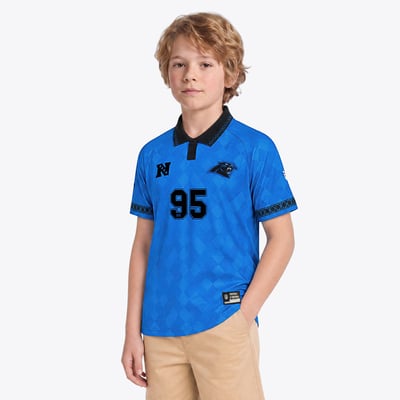 Camiseta para aficionados Fanatics Football x Football del Carolina Panthers 2026 - Jóvenes