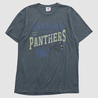 Carolina Panthers NFL 2010s T-shirt - Dark Heather Gray - S by Fanatics Real Vintage