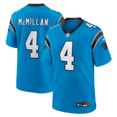 Camiseta alternativa de juego Nike de los Carolina Panthers - Tetairoa McMillan - Hombre