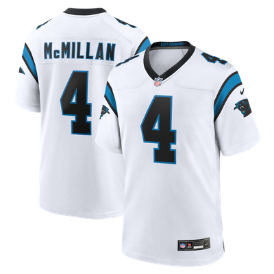Camiseta Nike Game de la 2ª equipación del Carolina Panthers - Blanco - Tetairoa McMillan - Hombre