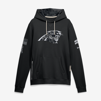 Sudadera con capucha Nike Salute To Service Dri-FIT del Carolina Panthers - Hombre