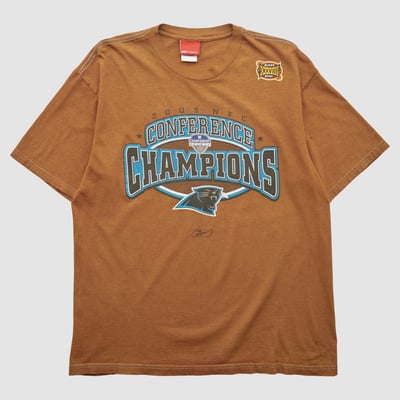 Carolina Panthers Reebok 2003 T-shirt - Clay - L by Fanatics Real Vintage