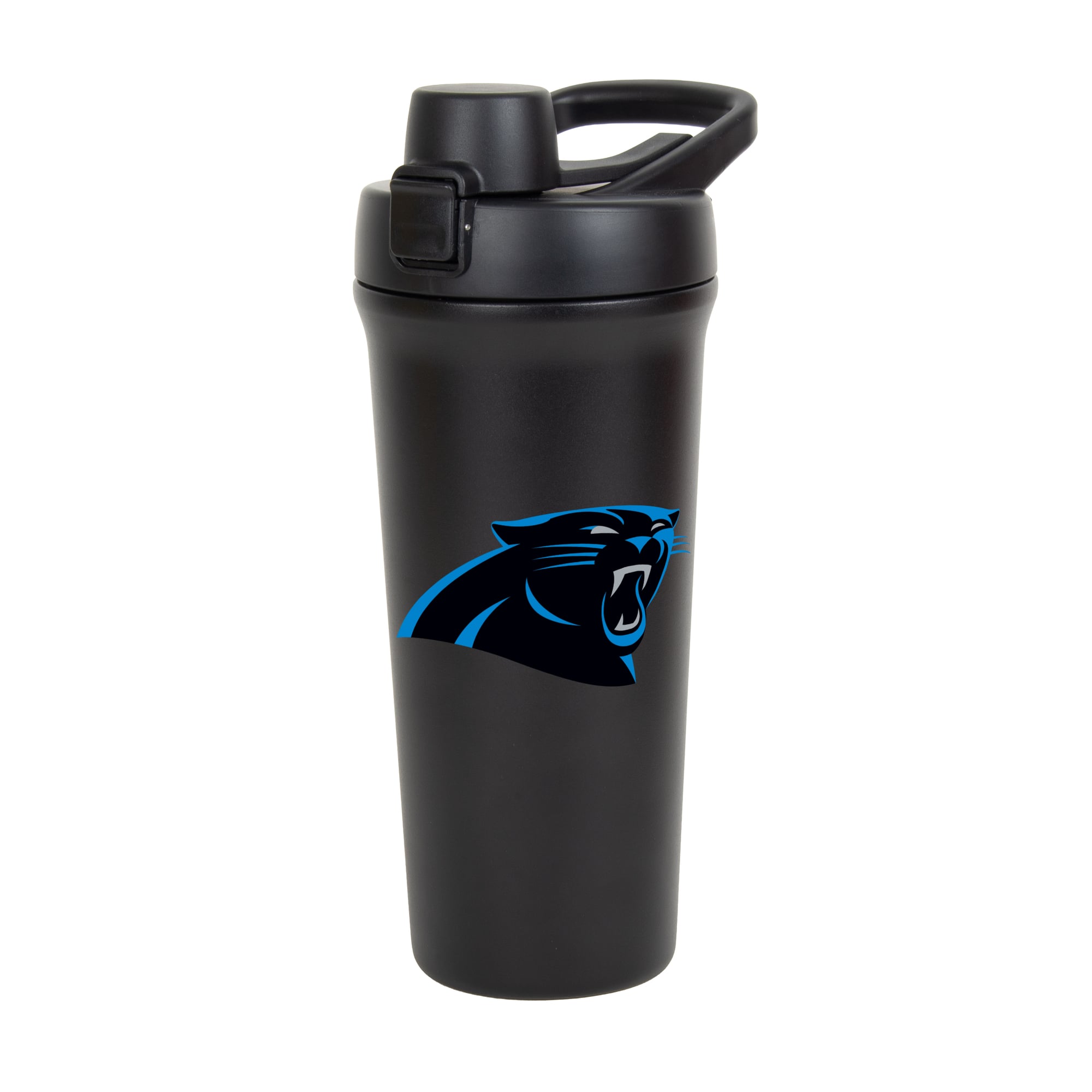 Logo Brands Carolina Panthers 26oz. Flipside Shaker Bottle