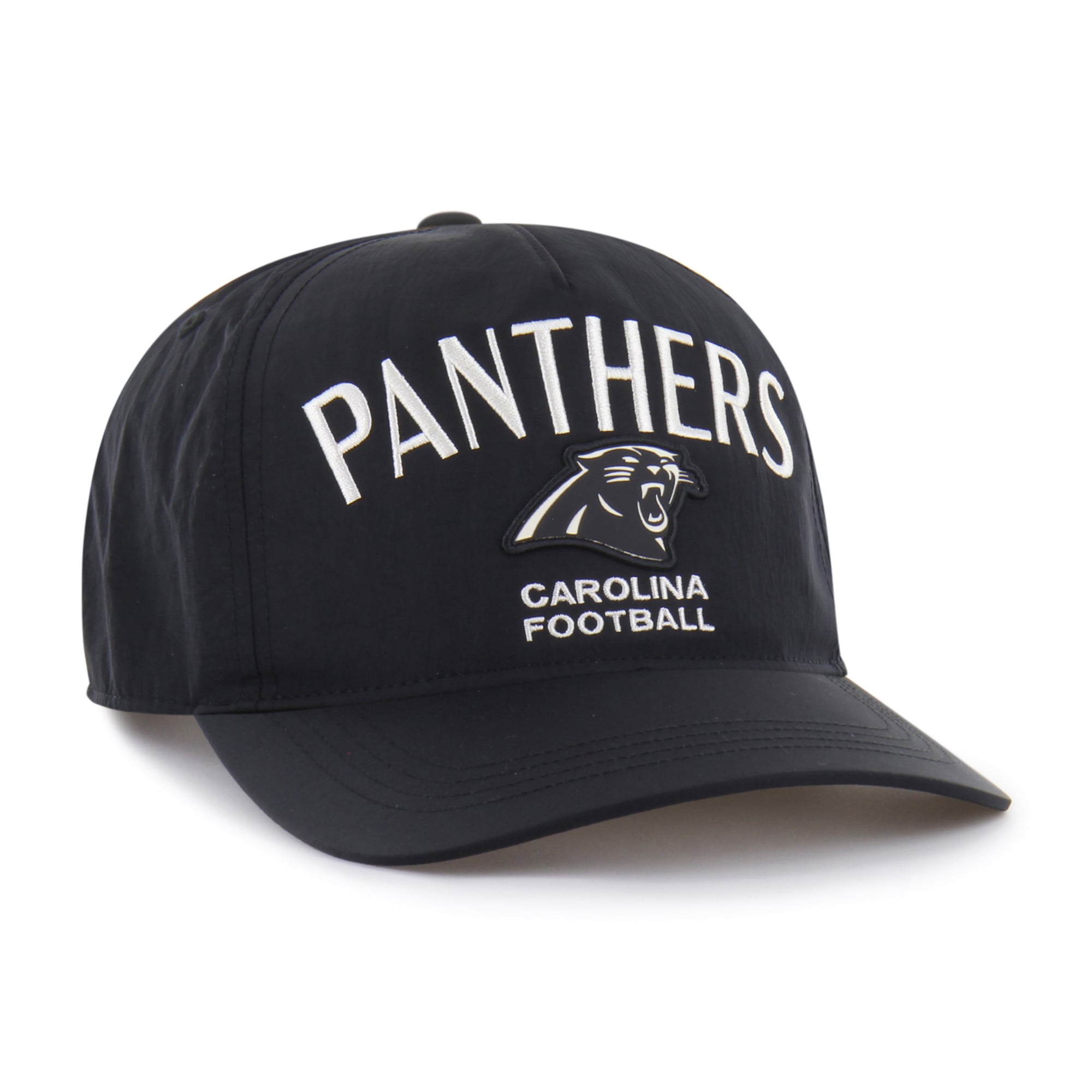 Men's '47 Black Carolina Panthers Modernia Hitch Adjustable Hat