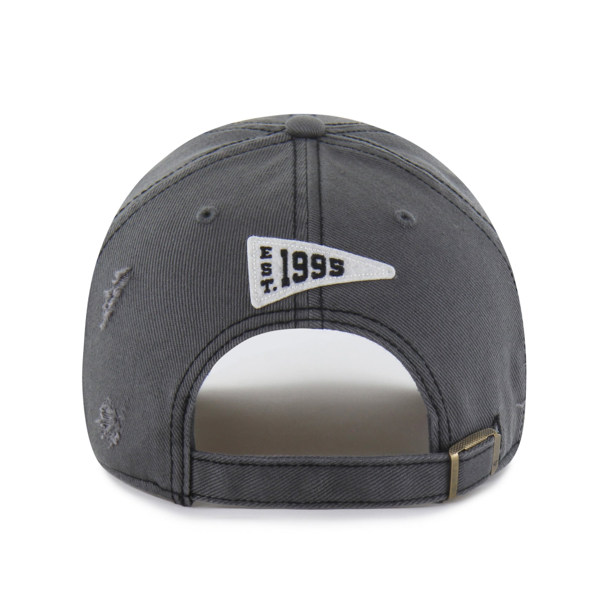 Casquette ajustable Carolina Panthers Seymoore Clean Up '47 Charcoal pour homme