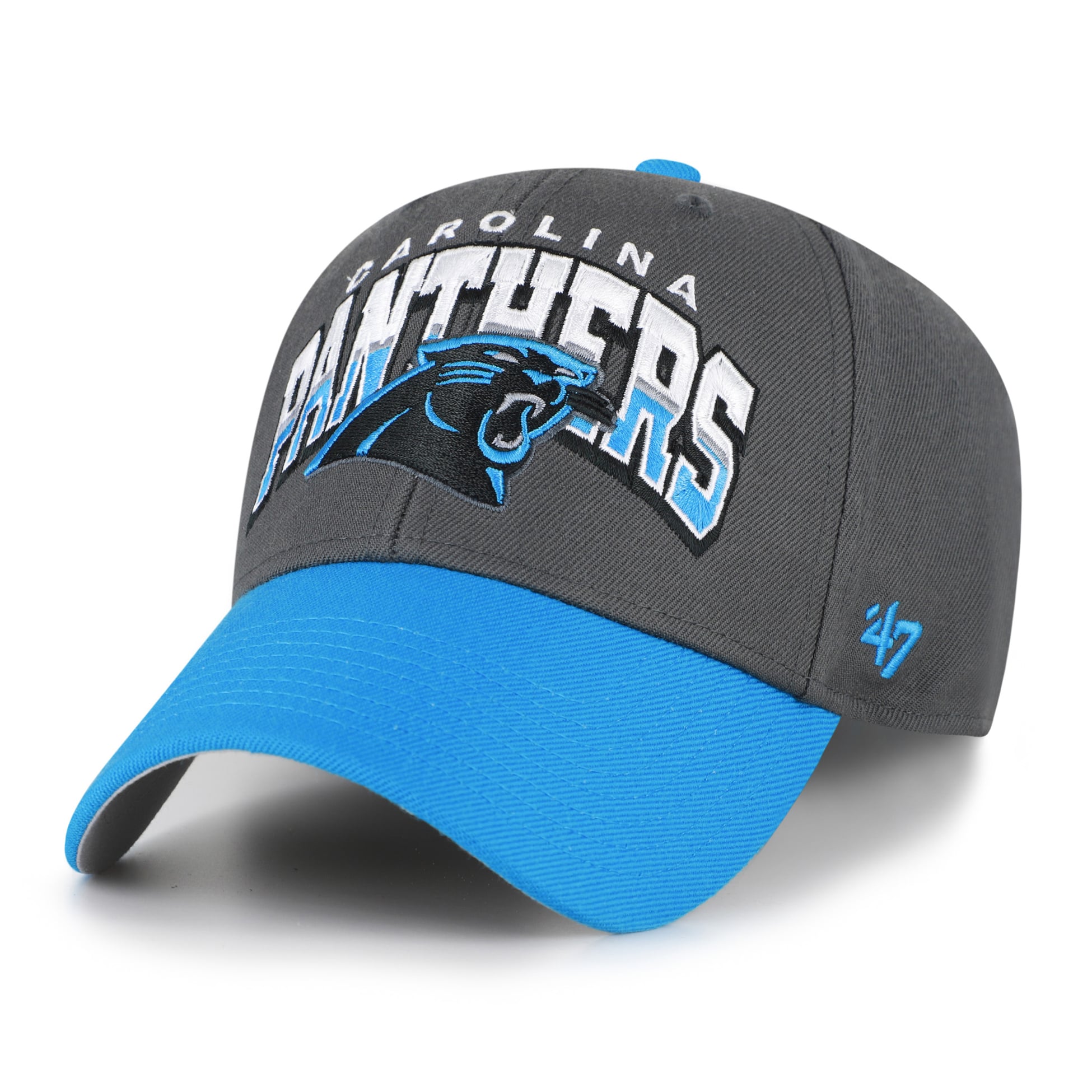 Casquette ajustable Carolina Panthers MVP '47 Charcoal pour homme