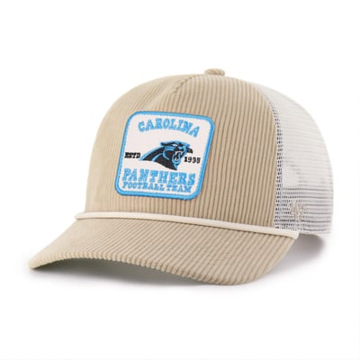 Carolina Panthers '47 Cordlandia Hitch Adjustable Hat - Khaki