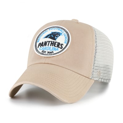 Carolina Panthers '47 Felton Clean Up Adjustable Hat - Khaki