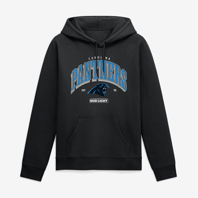 Carolina Panthers Bud Light Hoodie - Black