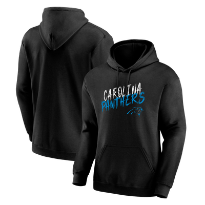 Carolina Panthers Hustle Hoodie - Black