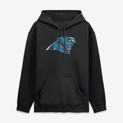 Carolina Panthers  Metallic Mascot Hoodie - Black