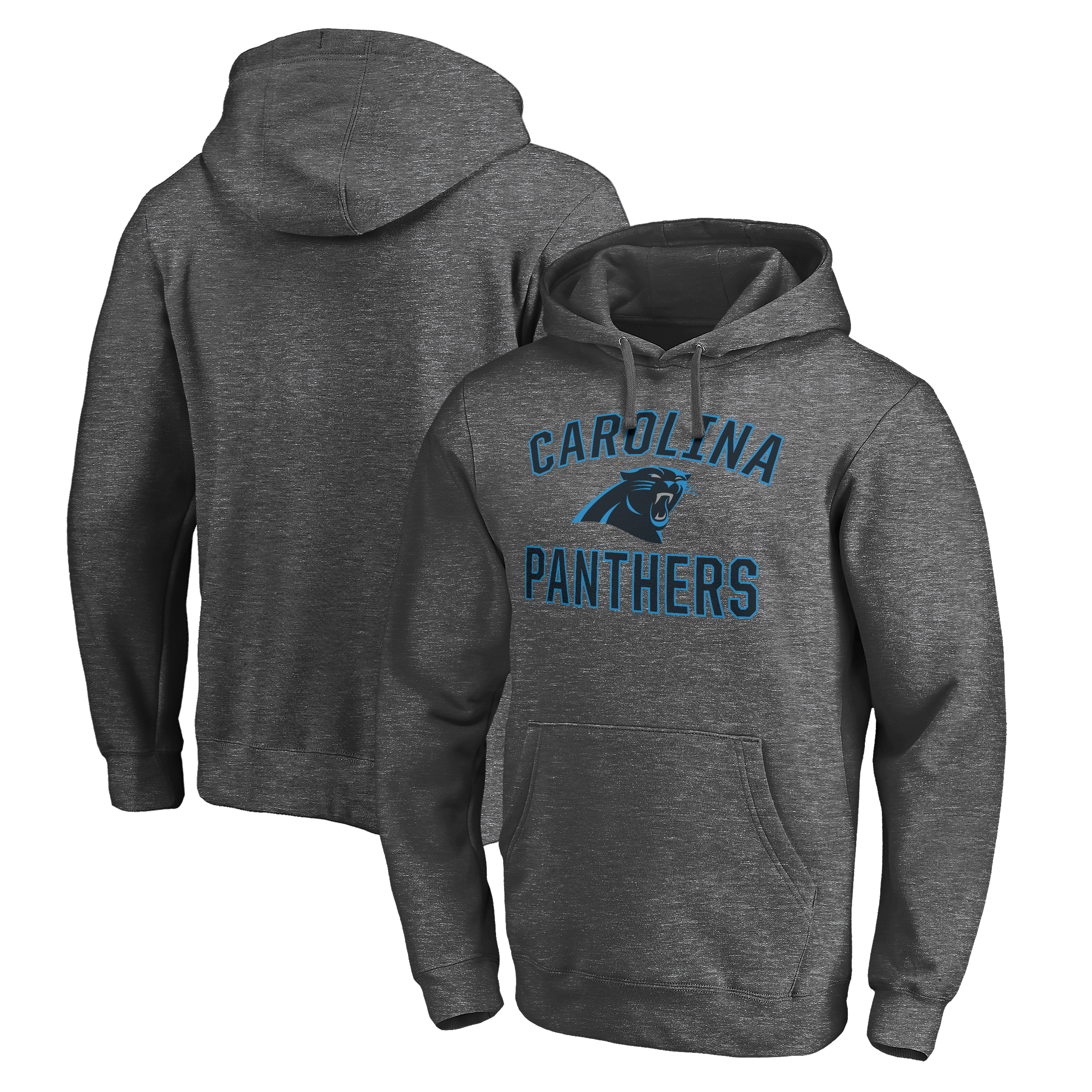 Sweat à capuche homme Carolina Panthers Victory Arch, couleur anthracite