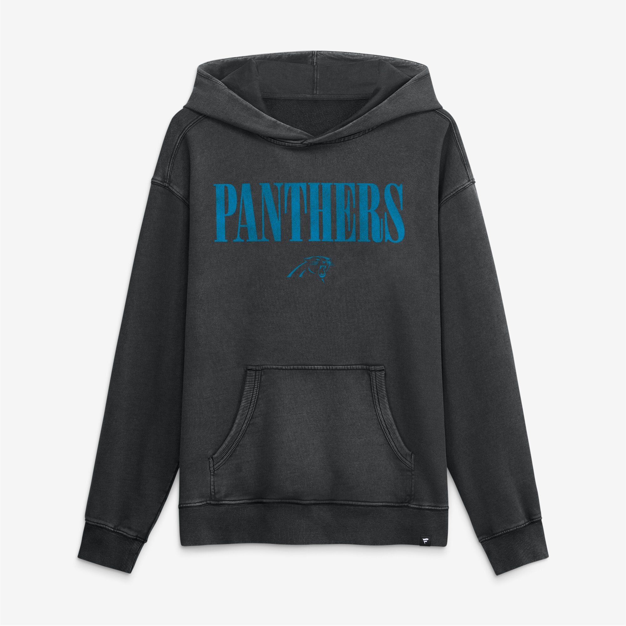 Sweat à capuche en molleton français Fanatics Black Carolina Panthers pour homme, modèle Relaxed Intense Rivalry