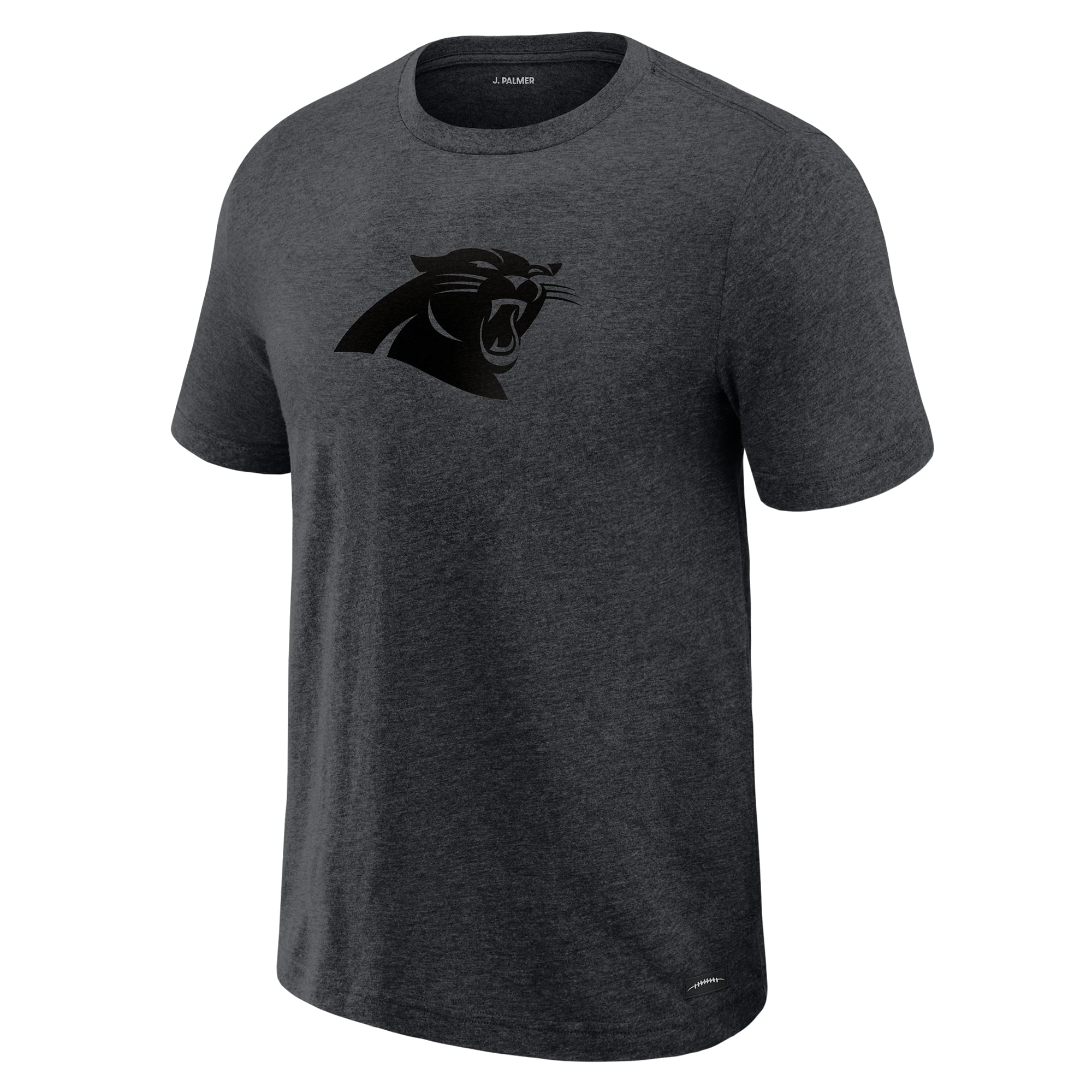 T-shirt tri-blend graphite Carolina Panthers Players Lounge pour homme de J. Palmer
