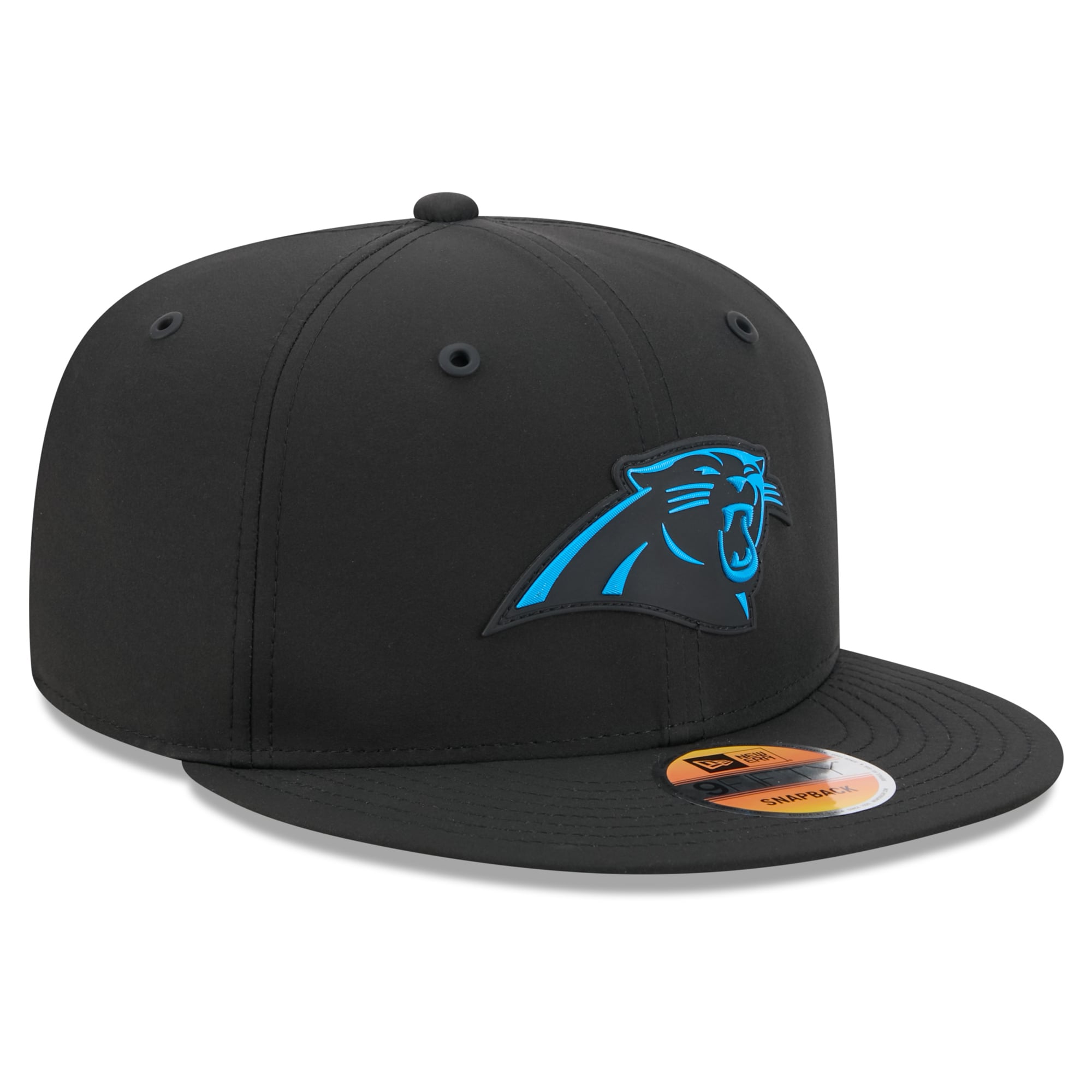 Men's New Era Black Carolina Panthers 2026 Sideline 9FIFTY Snapback Hat
