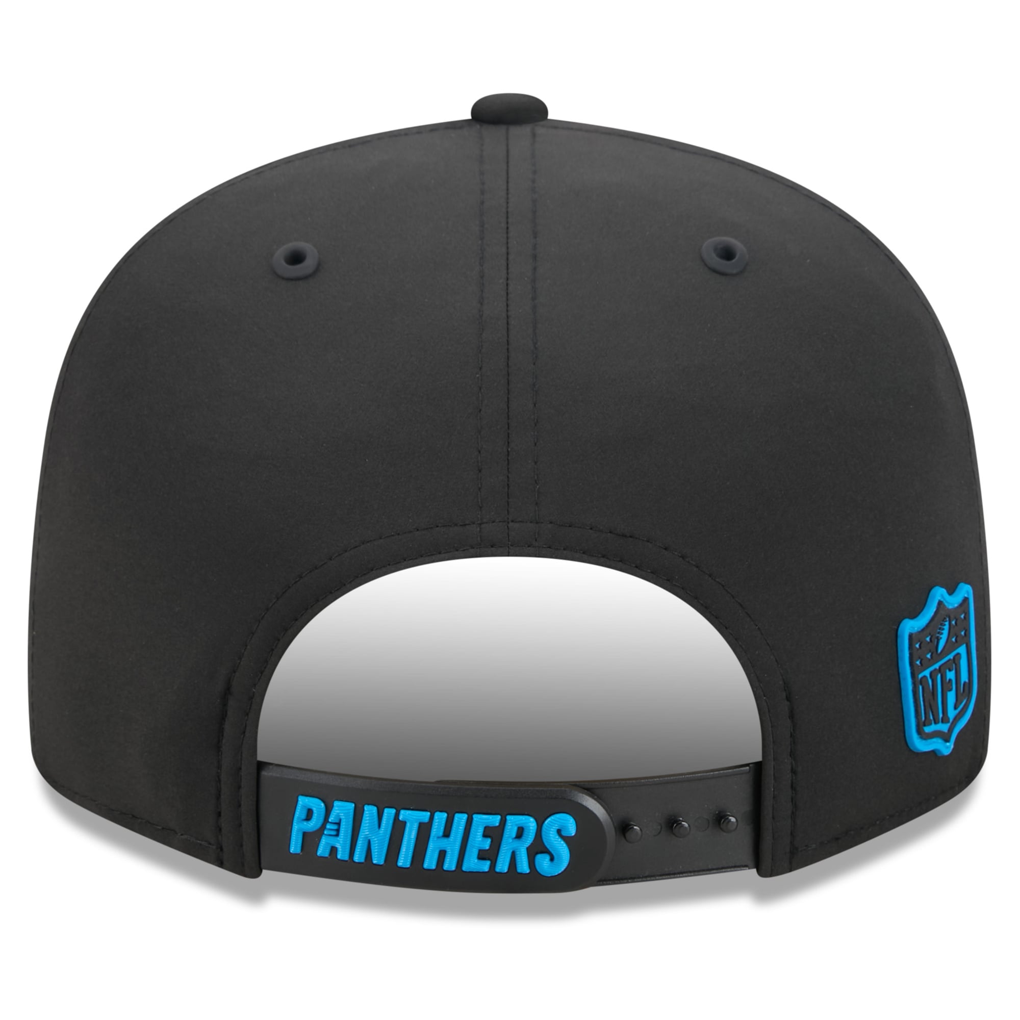 Men's New Era Black Carolina Panthers 2026 Sideline 9FIFTY Snapback Hat