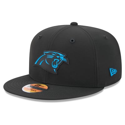 Carolina Panthers New Era 2026 Sideline 9FIFTY Snapback Hat - Black