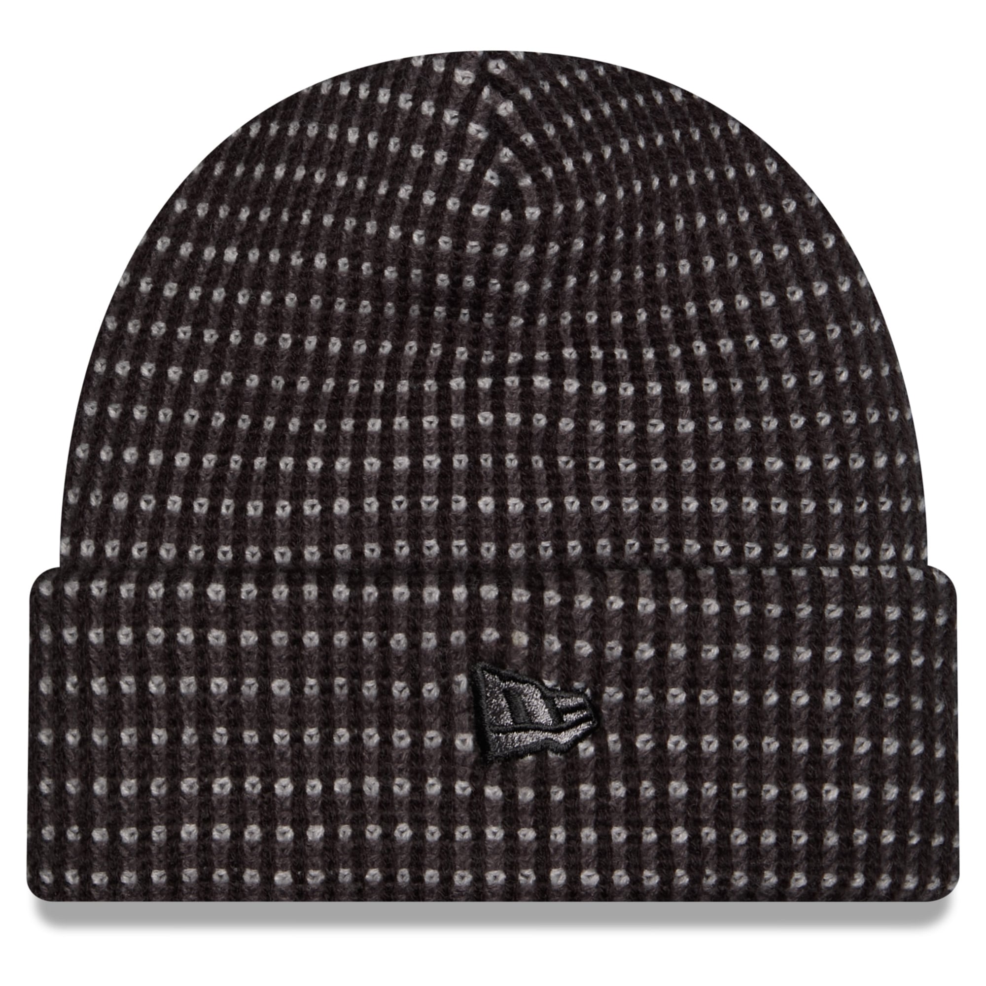 Bonnet à revers New Era noir Carolina Panthers 2026 pour homme