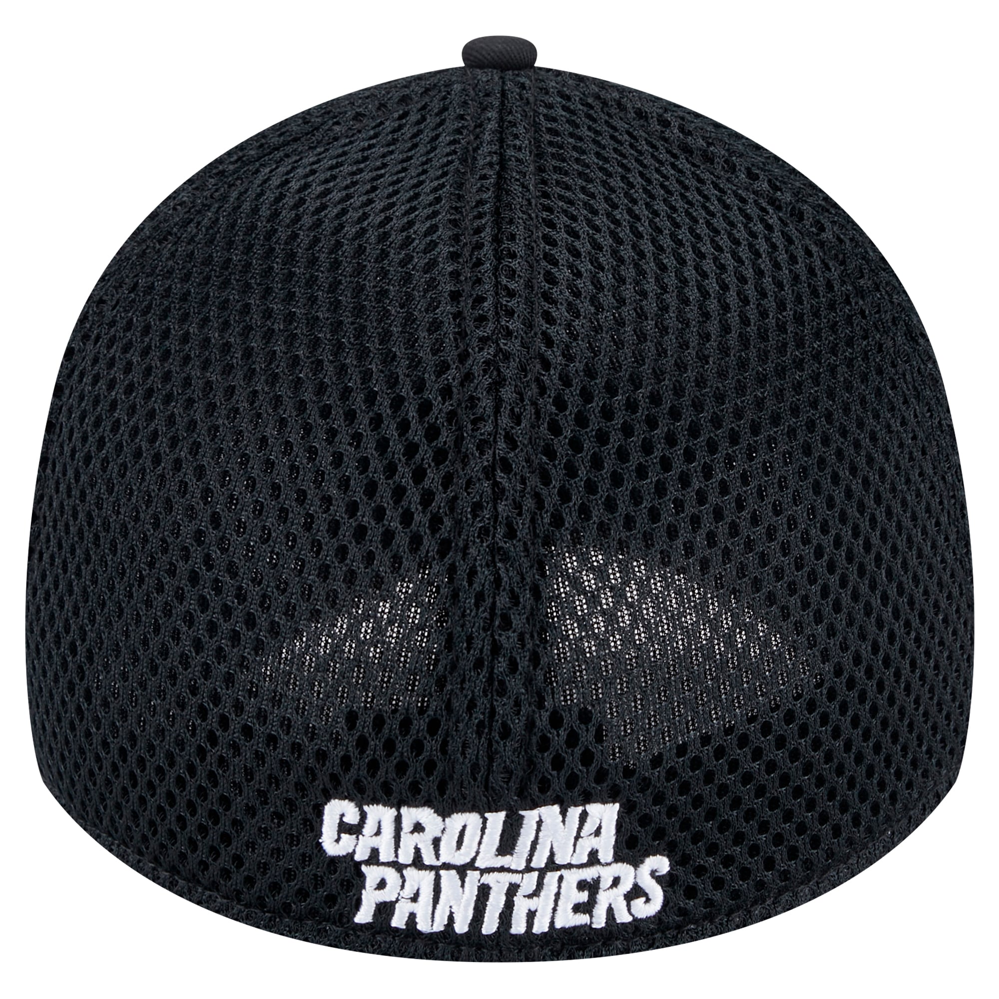 Casquette Main Neo 39THIRTY Flex noire Carolina Panthers de New Era pour homme