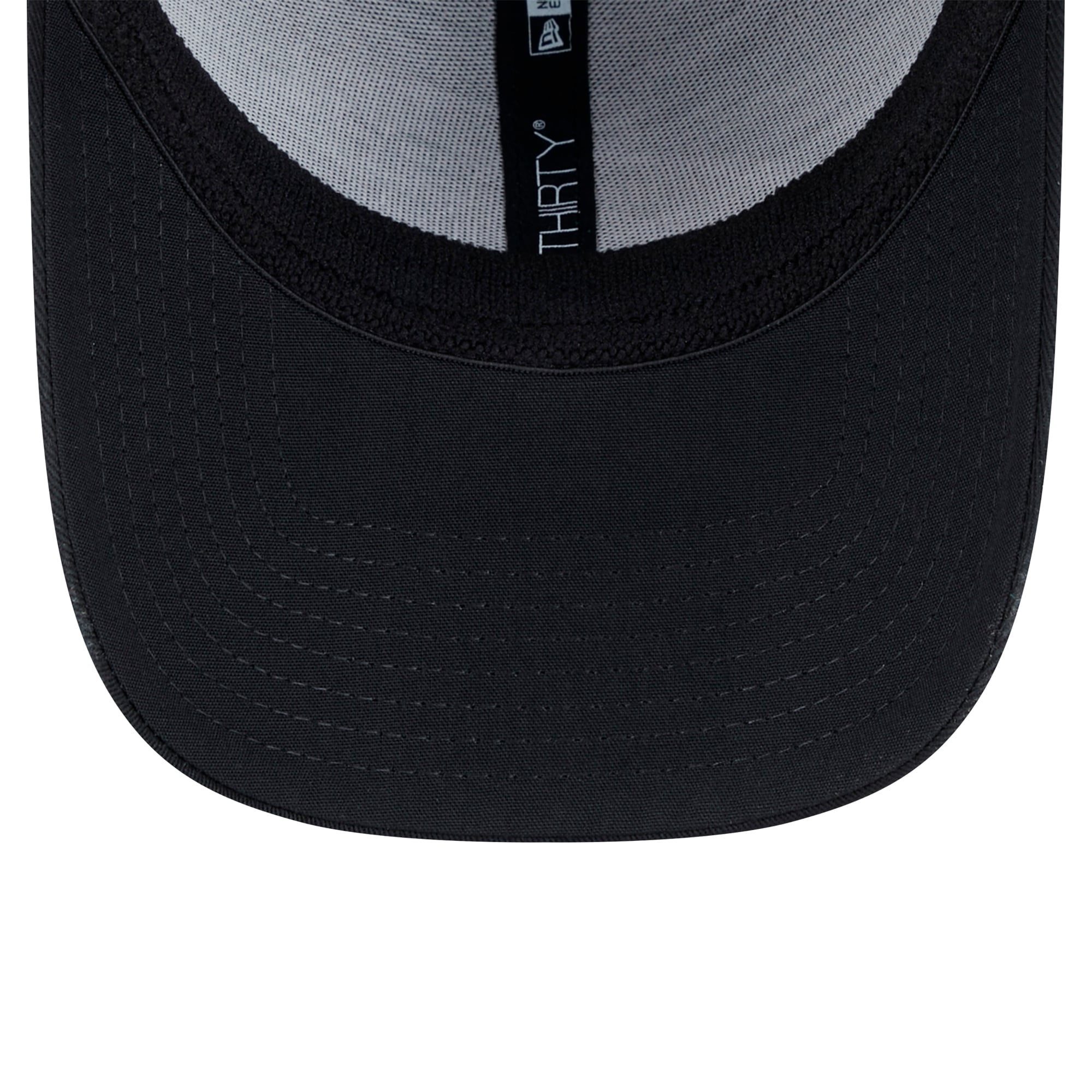 Casquette Main Neo 39THIRTY Flex noire Carolina Panthers de New Era pour homme
