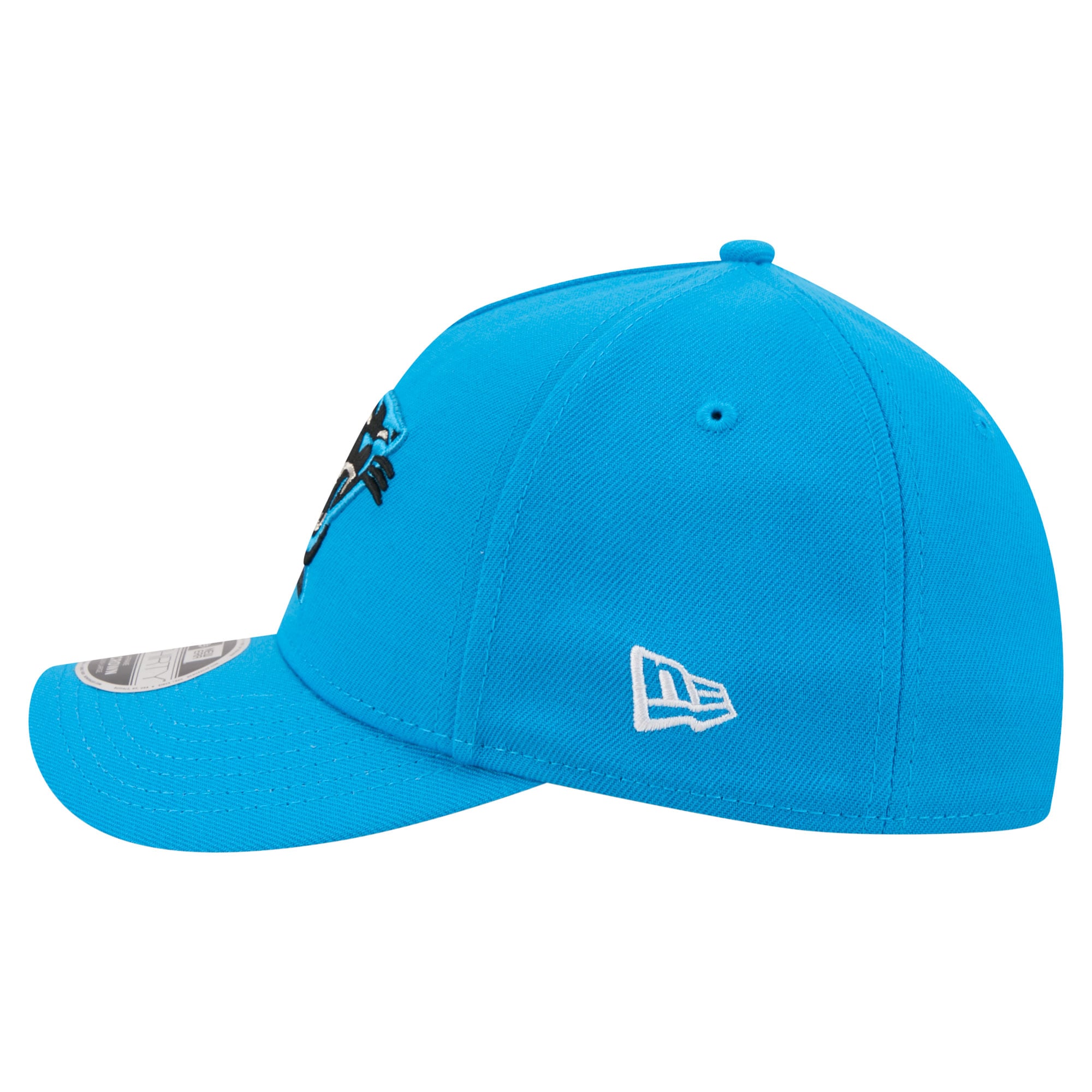 Men's New Era Blue Carolina Panthers 39THIRTY M-Crown A-Frame Stretch Hat